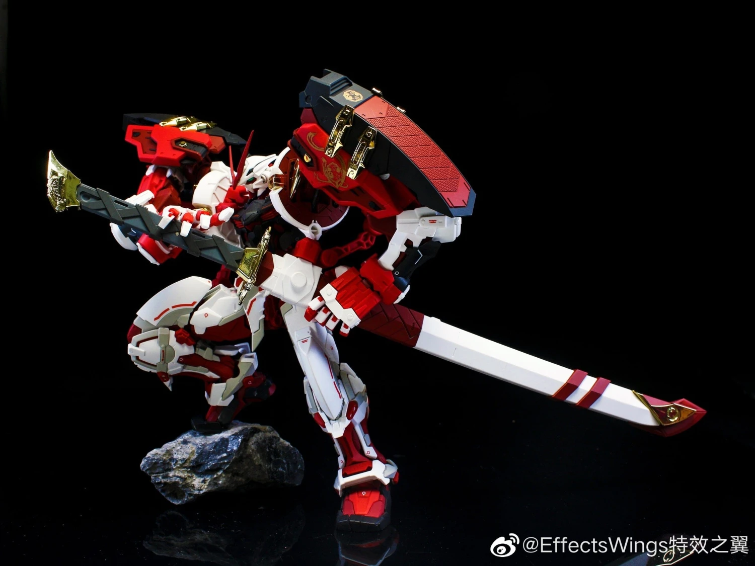 Effect Wings 1/60 Red Astray Katana Model Set X2 - Image 8