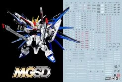 G01 MGSD Freedom Gundam Decal Sheet