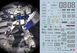 E39 MG Gundam EZ-8 Decal Sheet
