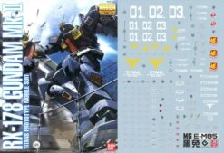 E56 MG Gundam MK-II TITANS Decal Sheet