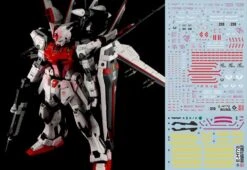 F22 MG Strike Rouge Gundam Decal Sheet