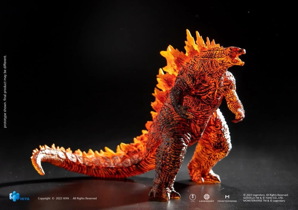 Godzilla King Of The Monsters Stylist Series Burning Godzilla Exclusive Figure - Image 2