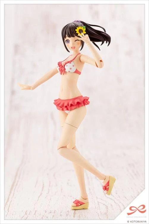 Kotobukiya Sousai Shoujo Teien High School Swimsuit Yuki Madoka 1/10 Scale Model Kit - Image 9