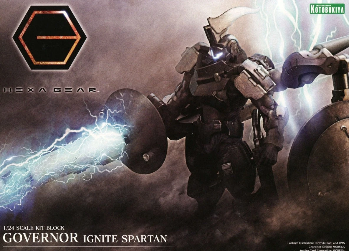 Hexa Gear Governor Ignite Spartan 1/24 Scale Model Kit - Image 2