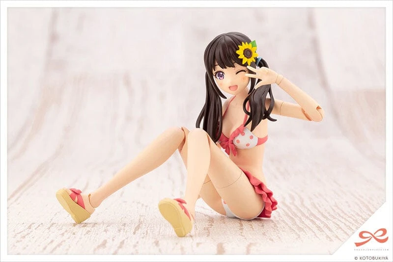Kotobukiya Sousai Shoujo Teien High School Swimsuit Yuki Madoka 1/10 Scale Model Kit - Image 12