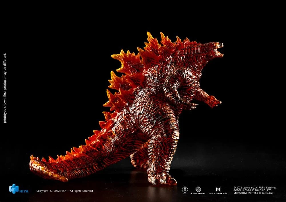 Godzilla King Of The Monsters Stylist Series Burning Godzilla Exclusive Figure - Image 5