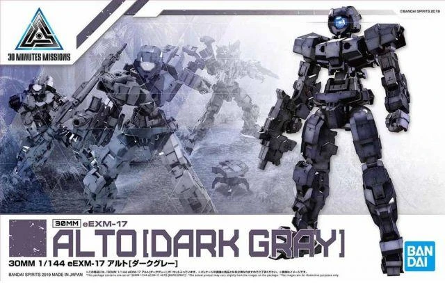 Bandai 30 Minutes Missions #09 EEXM-17 (Alto Dark Gray) Model Kit - Image 2