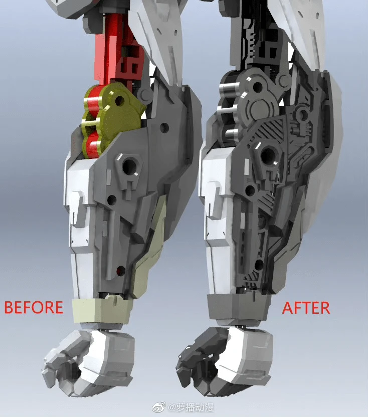 Armored Colossus TEST-70 Bailu Air Combat Model Kit - Image 17