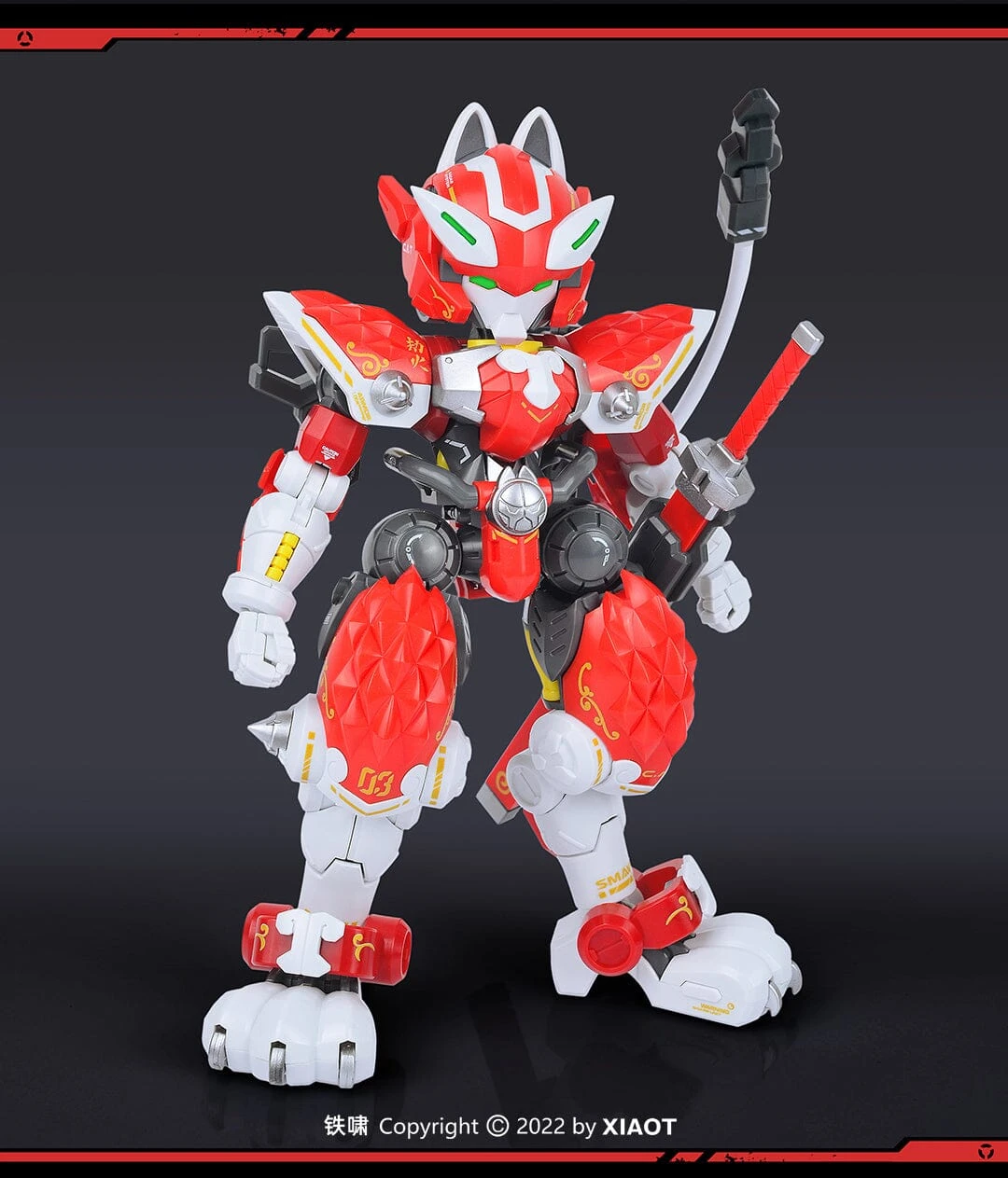 Iron Roars Maneuver Armored Walker C.A.T.-03 Robbery Fire 1/60 Scale Model Kit - Image 4