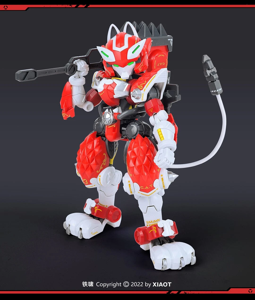 Iron Roars Maneuver Armored Walker C.A.T.-03 Robbery Fire 1/60 Scale Model Kit - Image 8