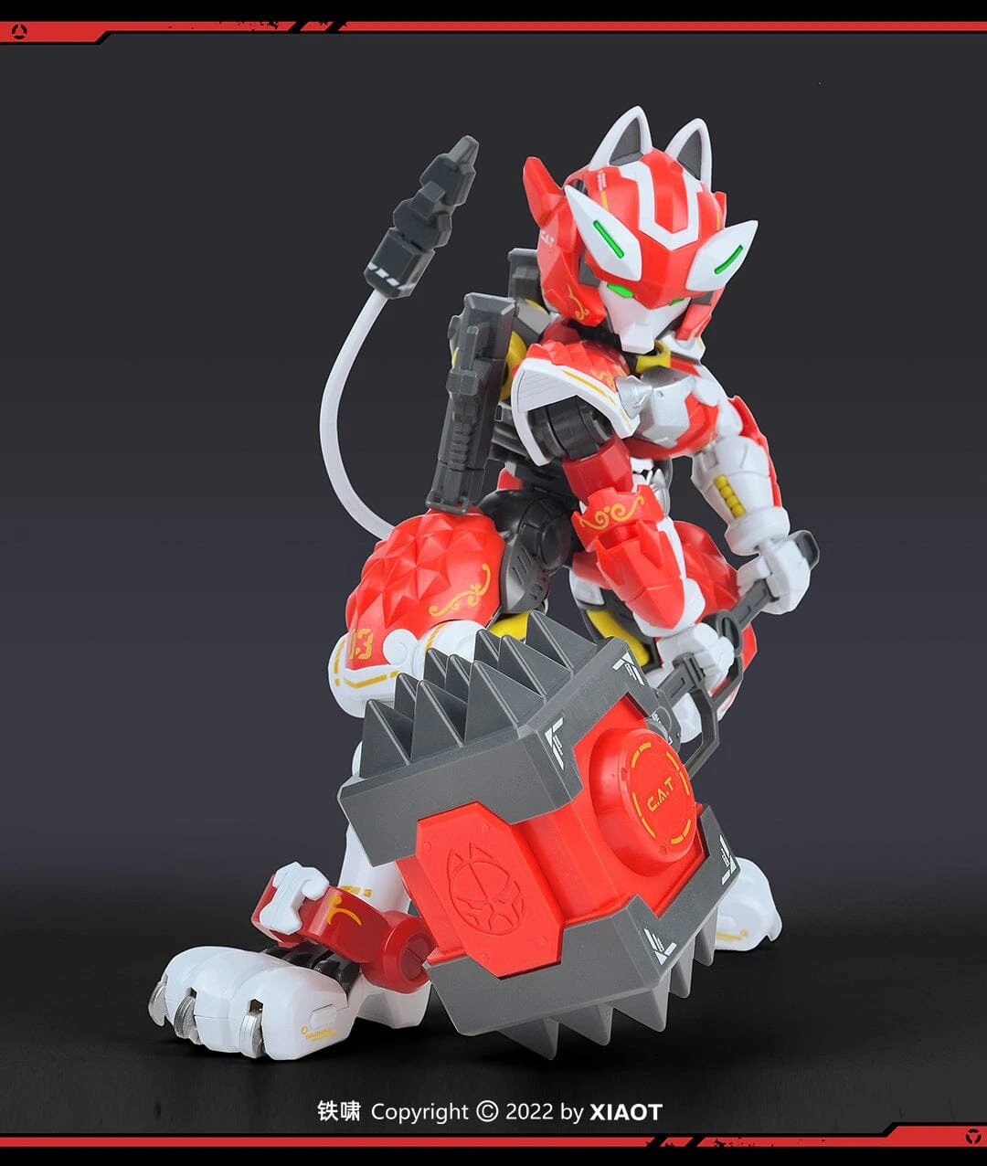 Iron Roars Maneuver Armored Walker C.A.T.-03 Robbery Fire 1/60 Scale Model Kit - Image 9