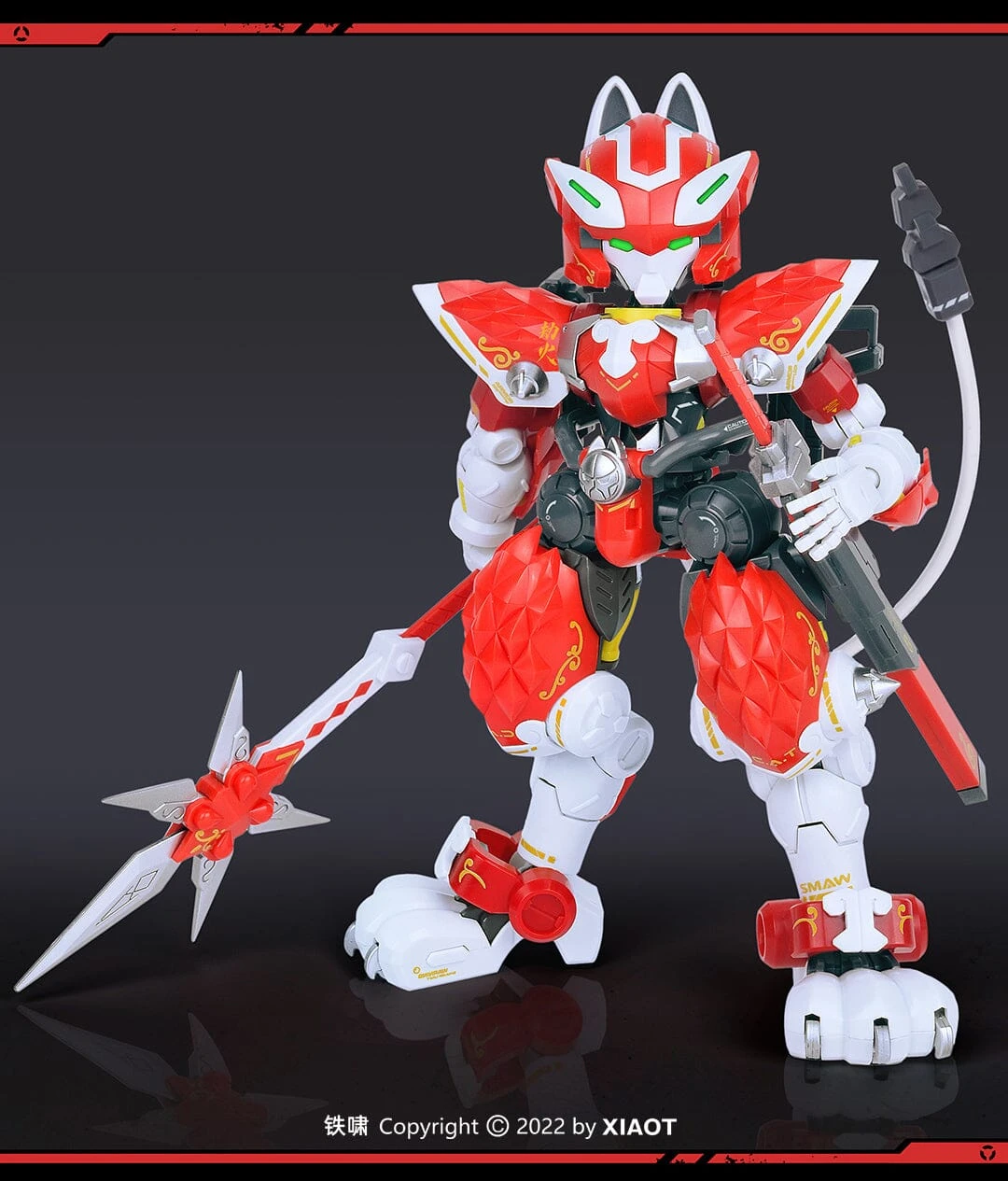 Iron Roars Maneuver Armored Walker C.A.T.-03 Robbery Fire 1/60 Scale Model Kit - Image 10