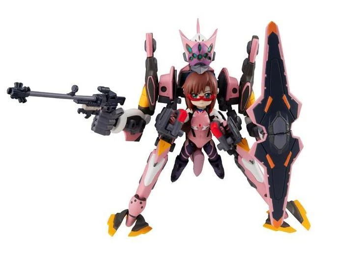 Rebuild Of Evangelion Desktop Army Makinami Mari Illustrious & Evangelion Unit-08 Alpha - Image 3