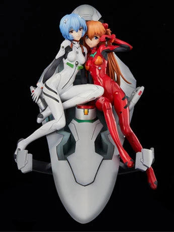 Neon Genesis Evangelion Rei & Asuka Twinmore Object Figure - Image 2