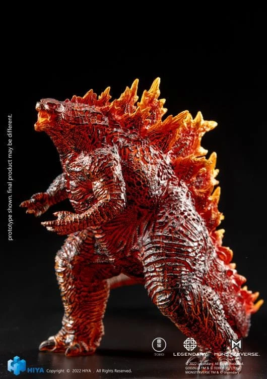 Godzilla King Of The Monsters Stylist Series Burning Godzilla Exclusive Figure - Image 6