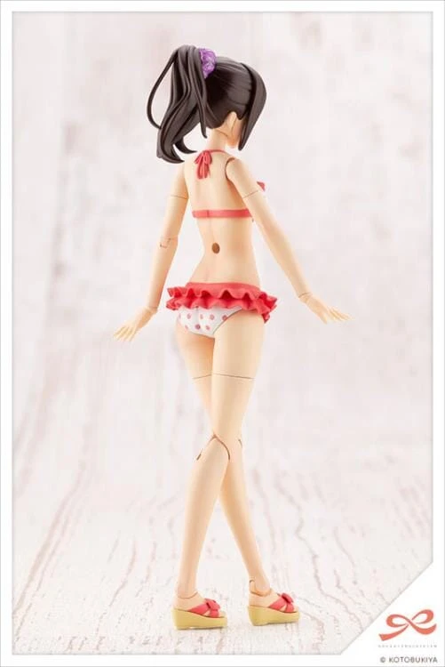 Kotobukiya Sousai Shoujo Teien High School Swimsuit Yuki Madoka 1/10 Scale Model Kit - Image 6