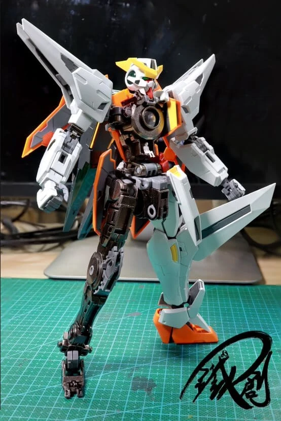 Iron Create Gundam 1/100 Metal Inner Frame For MG Kyrios (GN-003) - Image 2