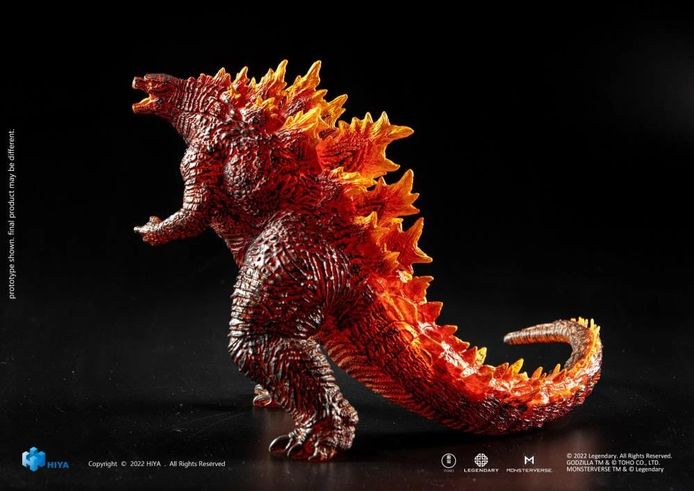 Godzilla King Of The Monsters Stylist Series Burning Godzilla Exclusive Figure - Image 4