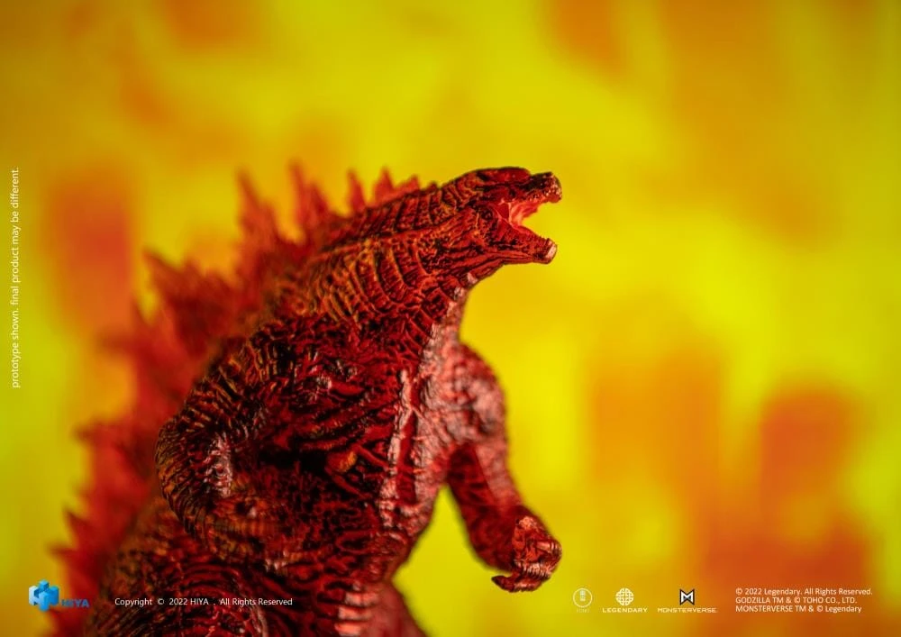 Godzilla King Of The Monsters Stylist Series Burning Godzilla Exclusive Figure - Image 14