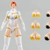 D House 1/12 Plain Figure Model Kit For Mecha Girl White Skin Version
