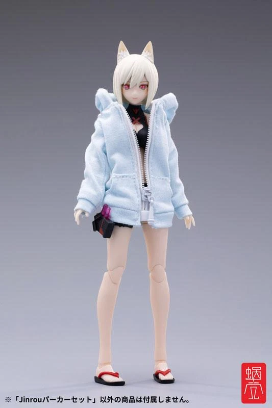 Snail Shell GN Project 1/12 Scale Wolf-001 Jinrou Hoodie Set (Clothes Only) - Image 4