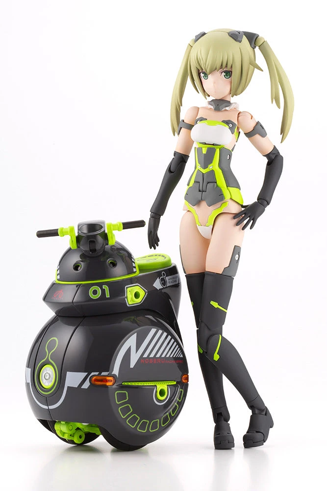 Kotobukiya Frame Arms Girl X Maruttoys Innocentia (Racer Ver.) And Noseru (Racing Specs Ver.) Model Kit - Image 14