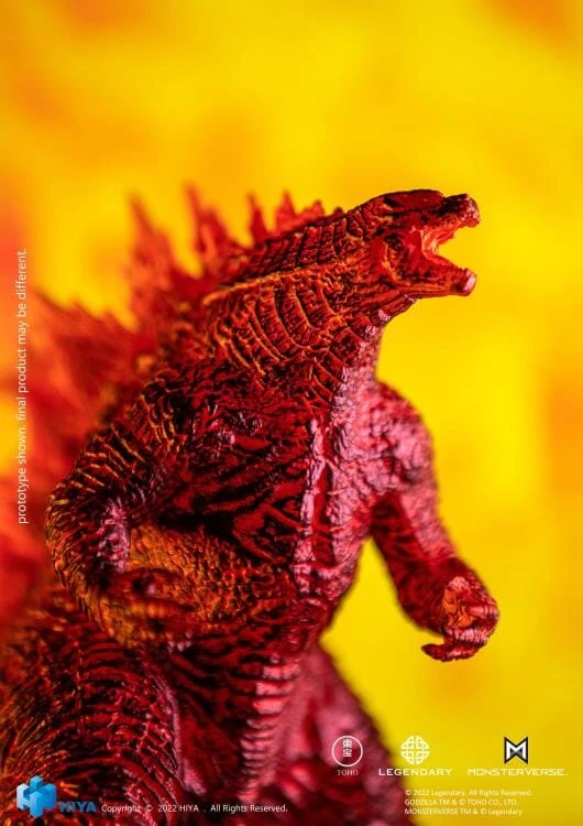 Godzilla King Of The Monsters Stylist Series Burning Godzilla Exclusive Figure - Image 15