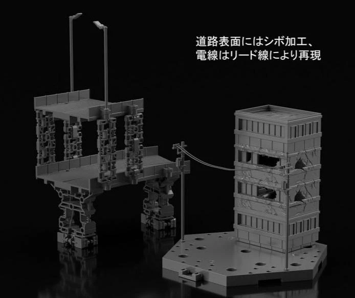 Bandai 30 Minutes Missions #06 Customize Scene Base (City Area) Accessory Set - Image 3