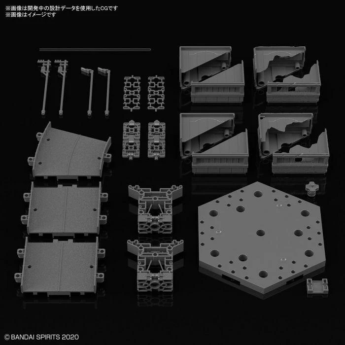 Bandai 30 Minutes Missions #06 Customize Scene Base (City Area) Accessory Set - Image 4