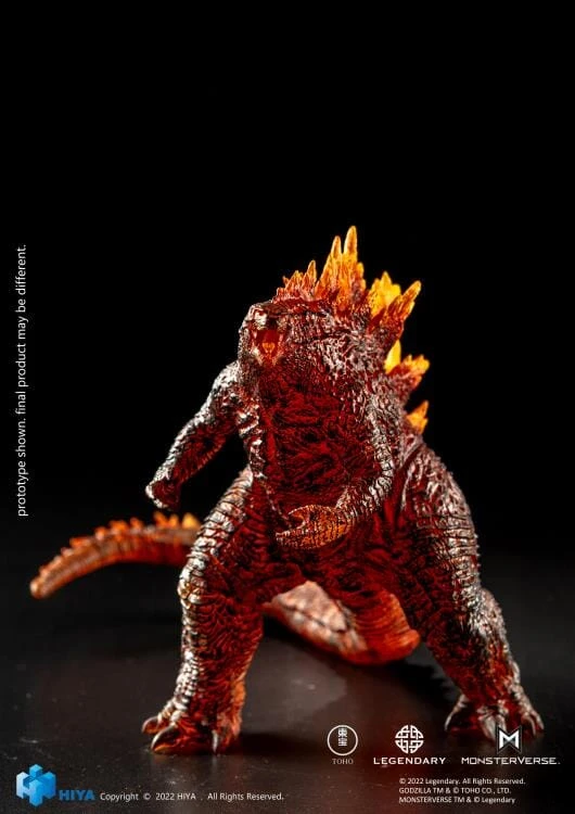 Godzilla King Of The Monsters Stylist Series Burning Godzilla Exclusive Figure - Image 7