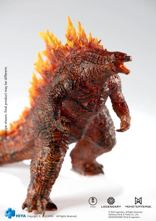 Godzilla King Of The Monsters Stylist Series Burning Godzilla Exclusive Figure - Image 20