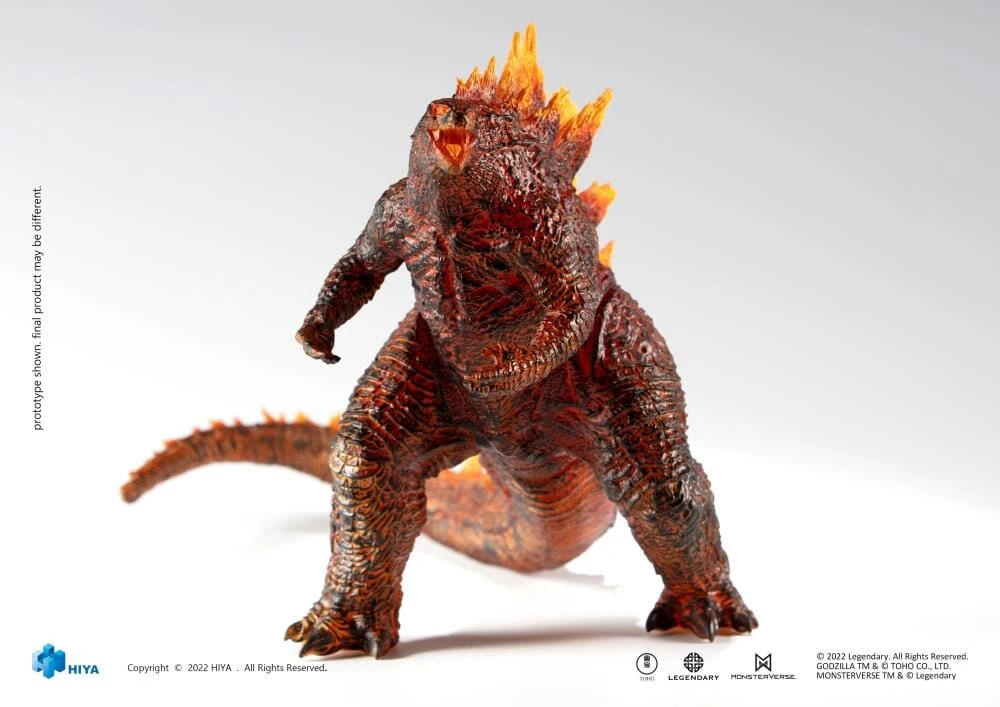 Godzilla King Of The Monsters Stylist Series Burning Godzilla Exclusive Figure - Image 19