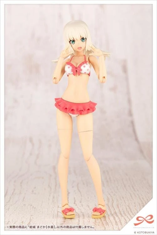 Kotobukiya Sousai Shoujo Teien High School Swimsuit Yuki Madoka 1/10 Scale Model Kit - Image 16