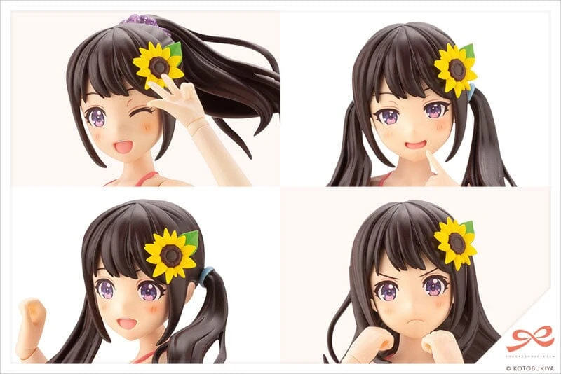 Kotobukiya Sousai Shoujo Teien High School Swimsuit Yuki Madoka 1/10 Scale Model Kit - Image 18