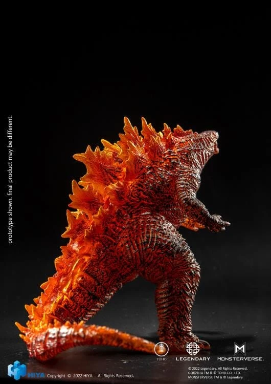 Godzilla King Of The Monsters Stylist Series Burning Godzilla Exclusive Figure - Image 8