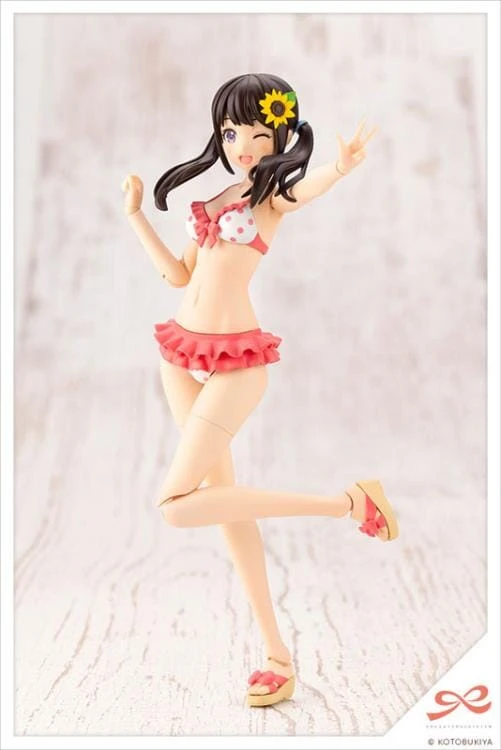 Kotobukiya Sousai Shoujo Teien High School Swimsuit Yuki Madoka 1/10 Scale Model Kit - Image 3