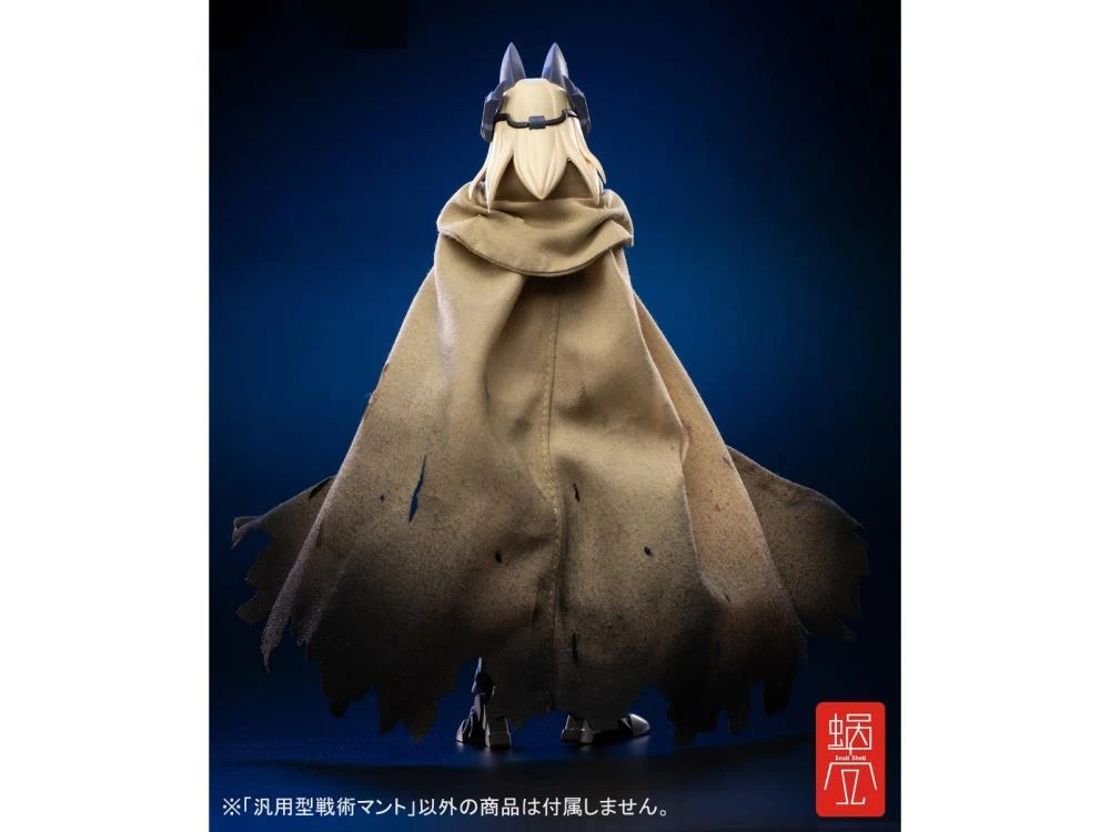 Snail Shell GN Project 1/12 Scale Wolf-001 Tactical Cloak Tan (Clothes Only) - Image 4