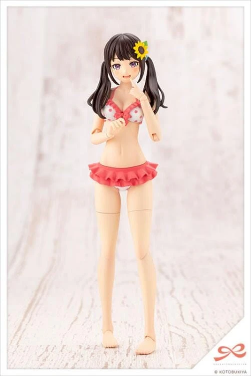 Kotobukiya Sousai Shoujo Teien High School Swimsuit Yuki Madoka 1/10 Scale Model Kit - Image 8