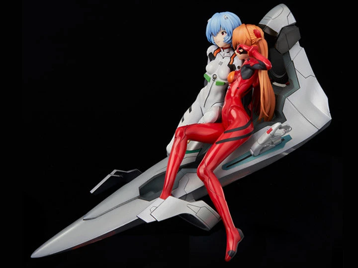 Neon Genesis Evangelion Rei & Asuka Twinmore Object Figure - Image 4