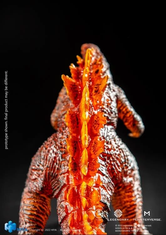 Godzilla King Of The Monsters Stylist Series Burning Godzilla Exclusive Figure - Image 9