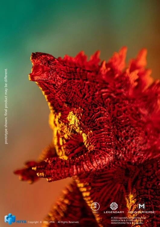 Godzilla King Of The Monsters Stylist Series Burning Godzilla Exclusive Figure - Image 16