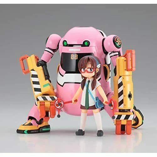 Hasegawa 1/20 Mechatro WeGo Eva Collaboration Series Vol.3 Unit-08 (Power Arm) + Mari Makinami Illustrious - Image 4