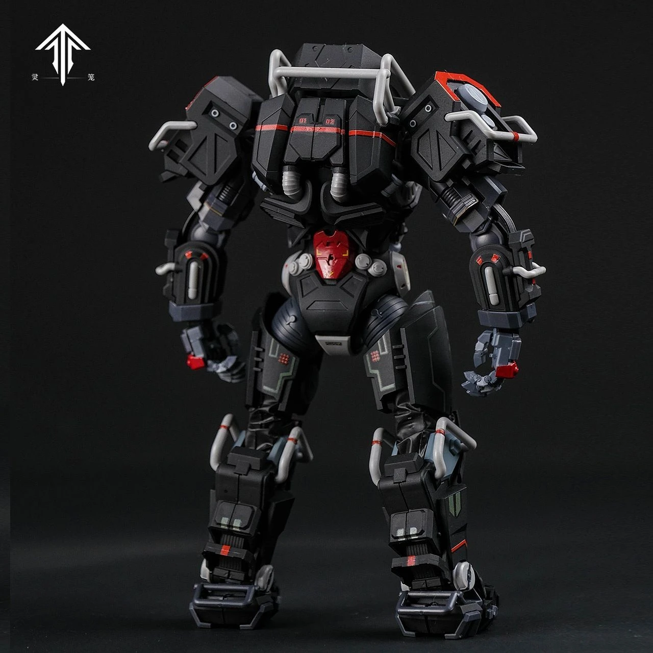 Ling Cage: Incarnation 1/12 MU-2 Type Heavy Three-Dimensional Armor Hagyou Model Kit - Image 4