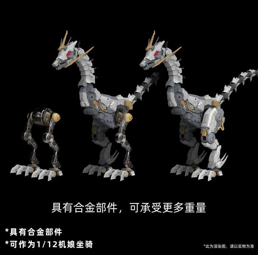 Mechanical Marvel 1/12 MA-051 Lado Raptor Model Kit - Image 10
