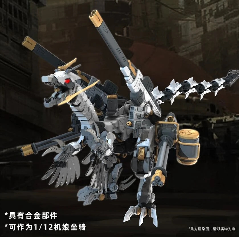 Mechanical Marvel 1/12 MA-051 Lado Raptor Model Kit - Image 5