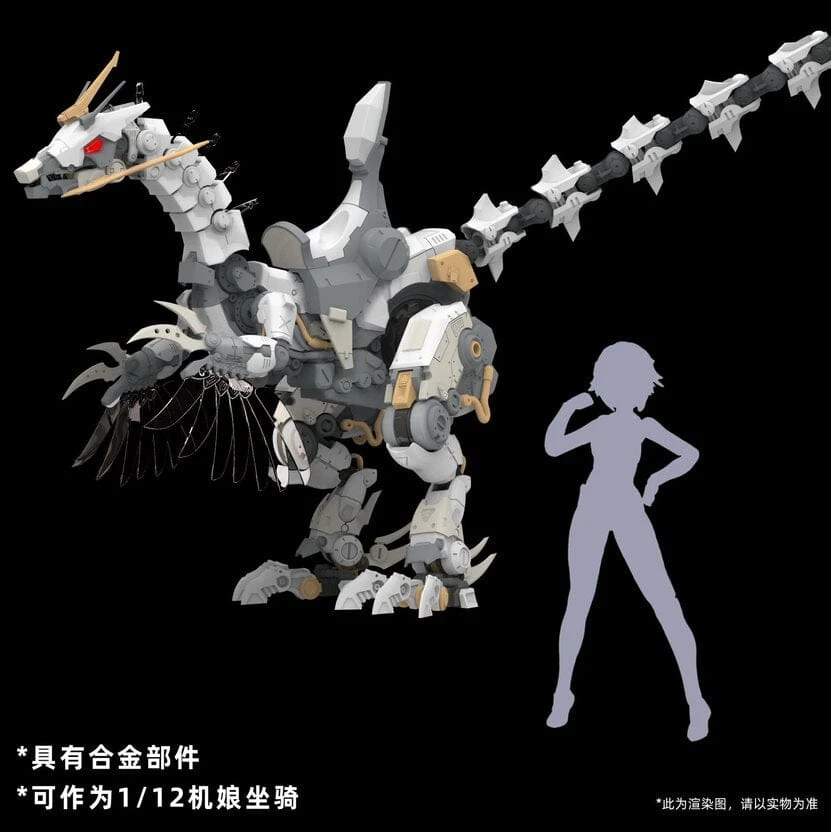 Mechanical Marvel 1/12 MA-051 Lado Raptor Model Kit - Image 6